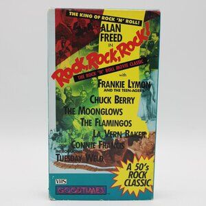 Rock Rock Rock Alan Freed VHS Goodtimes Home Video 1957 Movie